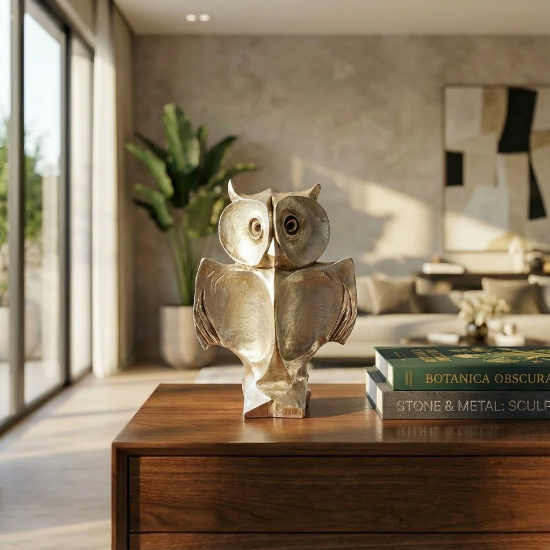 Immagine di Statua di gufo Osvaldo Pivetta