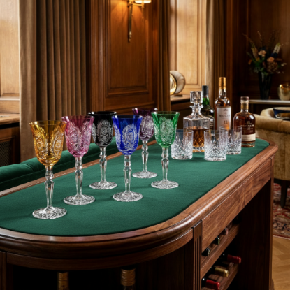 Immagine di Servizio di bicchieri da vino Val Saint Lambert